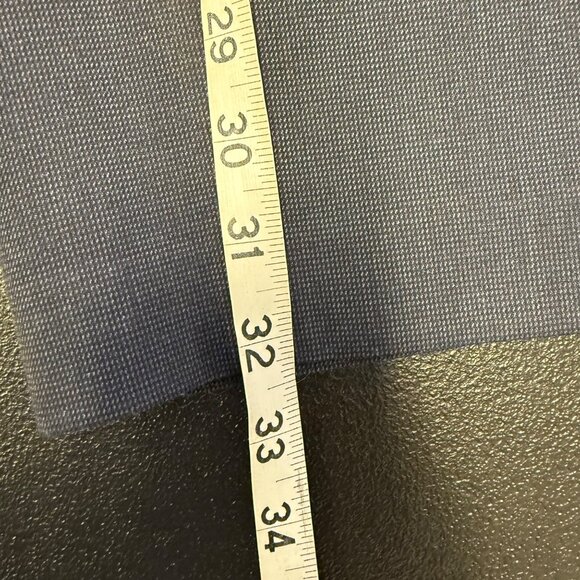 Lauren Ralph Lauren Mens Navy Dress Pants 42x32 Flat Front Office Business Wear - Picture 6 of 8